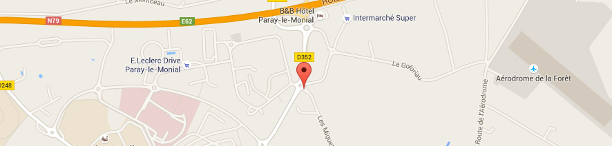 Carte Google Map du magasin Jardi Espace Rameaux - Saône-et-Loire (71)